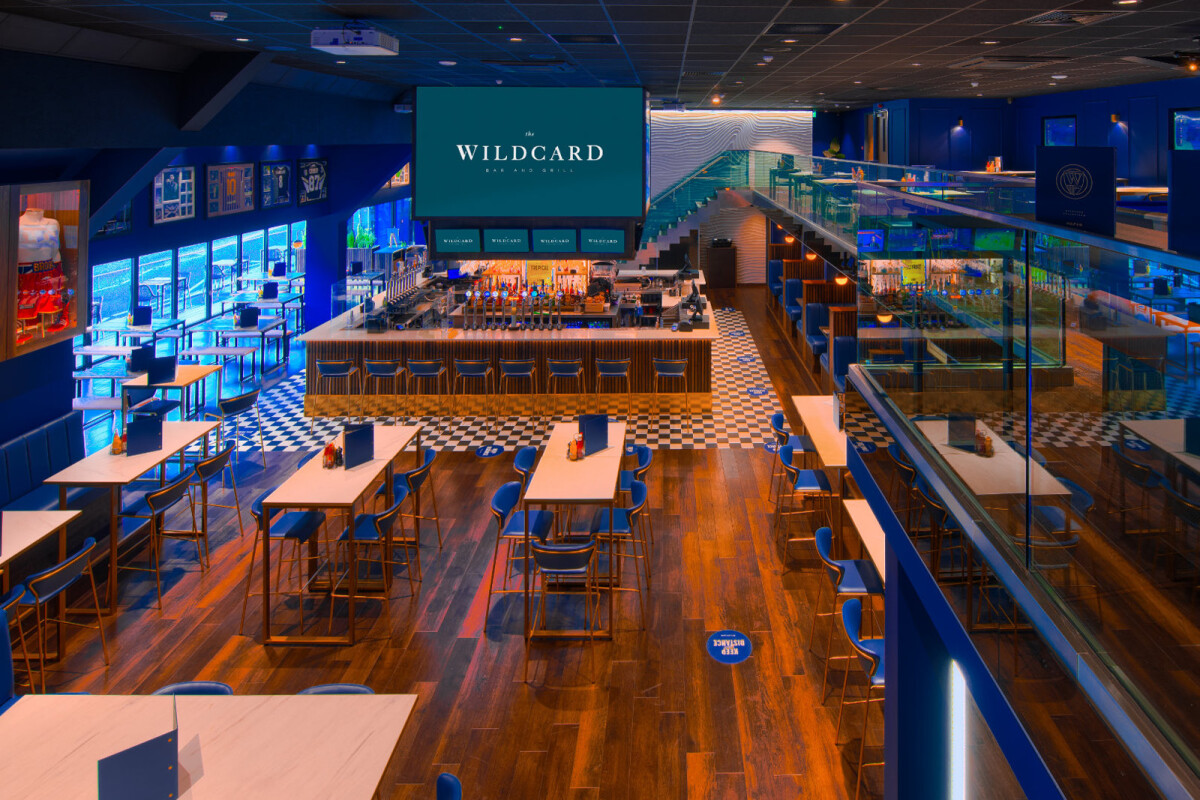 Corporate Workspace The Wildcard Bar and Grill Restraunt and bar fit out